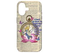 Carcasa para iPhone 17 Alice in Wonderland Cuote Vintage Dictionary Page
