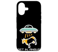 Carcasa para iPhone 17 Alien Abduction Cattle Angus Beef We're Having Hamburgers