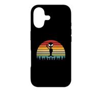 Carcasa para iPhone 17 Alien Discloser/UFO/UAP/Diseño Circular con el Signo de la Paz