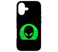 Carcasa para iPhone 17 Alien Head Face Retro Vintage Science-Fiction