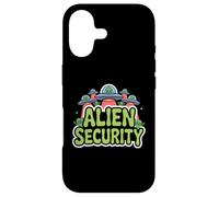 Carcasa para iPhone 17 Alien Security Divertido Disfraz de Halloween papá mamá Grupo