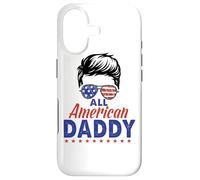 Carcasa para iPhone 17 All American Daddy Sunglasses USA Flag 4th of July