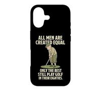 Carcasa para iPhone 17 All Men Are Created Equal Only The Best Still Play Golf