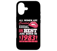 Carcasa para iPhone 17 All Women Are Born In 1983 43 Years Old Funny 43rd Birthday