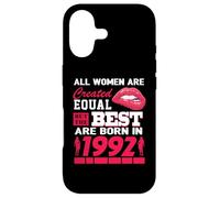 Carcasa para iPhone 17 All Women Are Born In 1992 34 Years Old Funny 34th Birthday