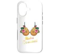 Carcasa para iPhone 17 Aloha Beaches Funny Summer Coconut & Flower Bra Mujer
