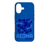 Carcasa para iPhone 17 Aloha Hawaii Blue Hibiscus