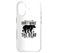 Carcasa para iPhone 17 Amante del Oso Divertido - No despiertes al Oso