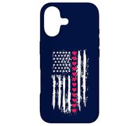 Carcasa para iPhone 17 Amante patriótico de la Bandera Americana de los Estados Unidos de