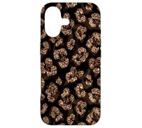 Carcasa para iPhone 17 Amarillo Marrón Leopardo Luxe Animal Spot Elegante Diseño Glam