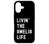Carcasa para iPhone 17 Amelia viviendo la Vida de Amelia Nombre Divertido