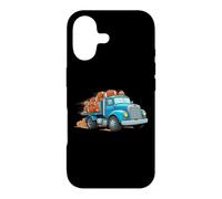Carcasa para iPhone 17 American Football Balls Truck Cute Boys Kids Toddler Fan