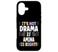 Carcasa para iPhone 17 Amina Personalized Women's Gift Custom Amina