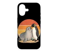 Carcasa para iPhone 17 Amistad de Sellos y pingü
