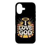 Carcasa para iPhone 17 Amo a Dios Devoción Espiritual Fiel