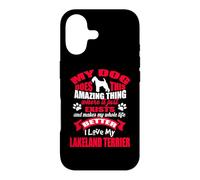 Carcasa para iPhone 17 Amo a mi Perro Lakeland Terrier Amantes Divertidos de los