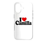 Carcasa para iPhone 17 Amo CORAZÓN Camilla