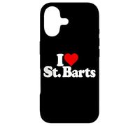 Carcasa para iPhone 17 Amo CORAZÓN San Barts Saint Barth Saint Barthelemy