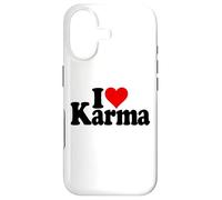 Carcasa para iPhone 17 Amo EL Karma del CORAZÓN