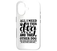 Carcasa para iPhone 17 Amor de perrosTodo lo Que Necesito es Este Perro y Ese Otro Amante de los Perros