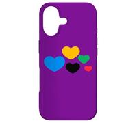 Carcasa para iPhone 17 Amor por Olympia Corazón Colorido