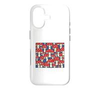 Carcasa para iPhone 17 Amsterdam Netherlands Mushroom Vintage Souvenir