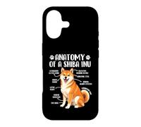 Carcasa para iPhone 17 Anatomía De Un Shiba Inu - Perro Japonés Papá Perro Mamá