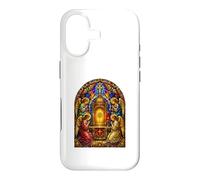 Carcasa para iPhone 17 Ángeles En Sagrado Tabernáculo Catedral Gótica Icono Arte Oración