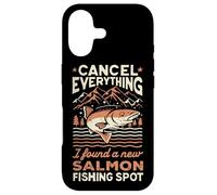 Carcasa para iPhone 17 Angler Cancelar Todo lo Que encontré un Nuevo Lugar de Pesca de salmón