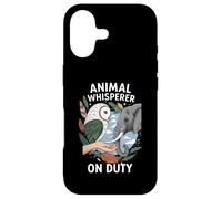 Carcasa para iPhone 17 Animal Whisperer On Duty Wildlife Nature Lover