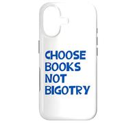 Carcasa para iPhone 17 Anti-Racista Elige Libros No Bigotry Lector Feminista Lectura