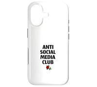 Carcasa para iPhone 17 Anti Social Media Club (Declaración Divertida de desintoxicación Digital)