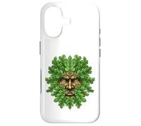 Carcasa para iPhone 17 Antiguo Bosque Cara Pagana Naturaleza Espíritu Celta Popular Regalo