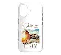 Carcasa para iPhone 17 Antiguos sitios Italianos Roma Coliseo Souvenir Turistas