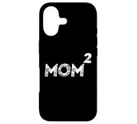 Carcasa para iPhone 17 Anuncio de Embarazo Mom Squared Mom 2 Second Baby