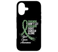 Carcasa para iPhone 17 Apoyo Guerrero Combatiente Amigos Concientización sobre el Cáncer de