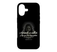 Carcasa para iPhone 17 Aprende a Callar Deja Que Dios Haga Justicia Marcos 15:5