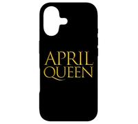 Carcasa para iPhone 17 April Queen For Girls Born In The Month of April
