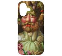 Carcasa para iPhone 17 Archimboldo Vertumnus Fruta Cara Renacimiento Arte Fino Divertido