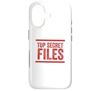 Carcasa para iPhone 17 Archivos Secretos para Agente encubierto
