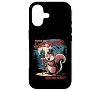 Carcasa para iPhone 17 Ardilla Espeluznante Halloween