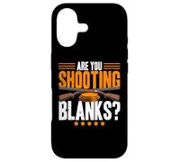 Carcasa para iPhone 17 Are You Shooting Blanks Clay Paloma Trap Shooting Skeet Hombres