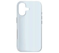 Carcasa para iPhone 17 Arkansas Sky Mist Blue Pinstripe con Estado de ánimo Tranquilo de río