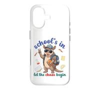 Carcasa para iPhone 17 Armadillo Back School Vibra Escuelas En Deja Que El Caos Comience