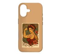 Carcasa para iPhone 17 Art Nouveau Chica Poder Mi Cuerpo Mi Elección Vintage Feminista