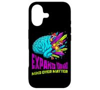 Carcasa para iPhone 17 Arte de Hongos cristalinos Coloridos del Cerebro anatómico Surrealista
