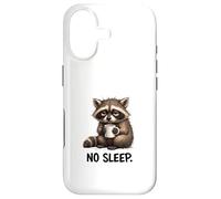 Carcasa para iPhone 17 Arte del Estado de ánimo de Mapache Privado del sueño