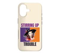 Carcasa para iPhone 17 Arte Pinup Vintage de Brujas de Stirring Up Trouble
