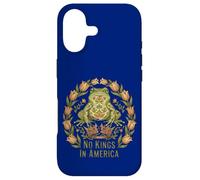 Carcasa para iPhone 17 Arte Popular de No Kings In America Frog Cottagecore