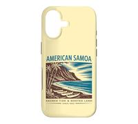 Carcasa para iPhone 17 Arte Retro de la Tierra Sagrada de Samoa Americana